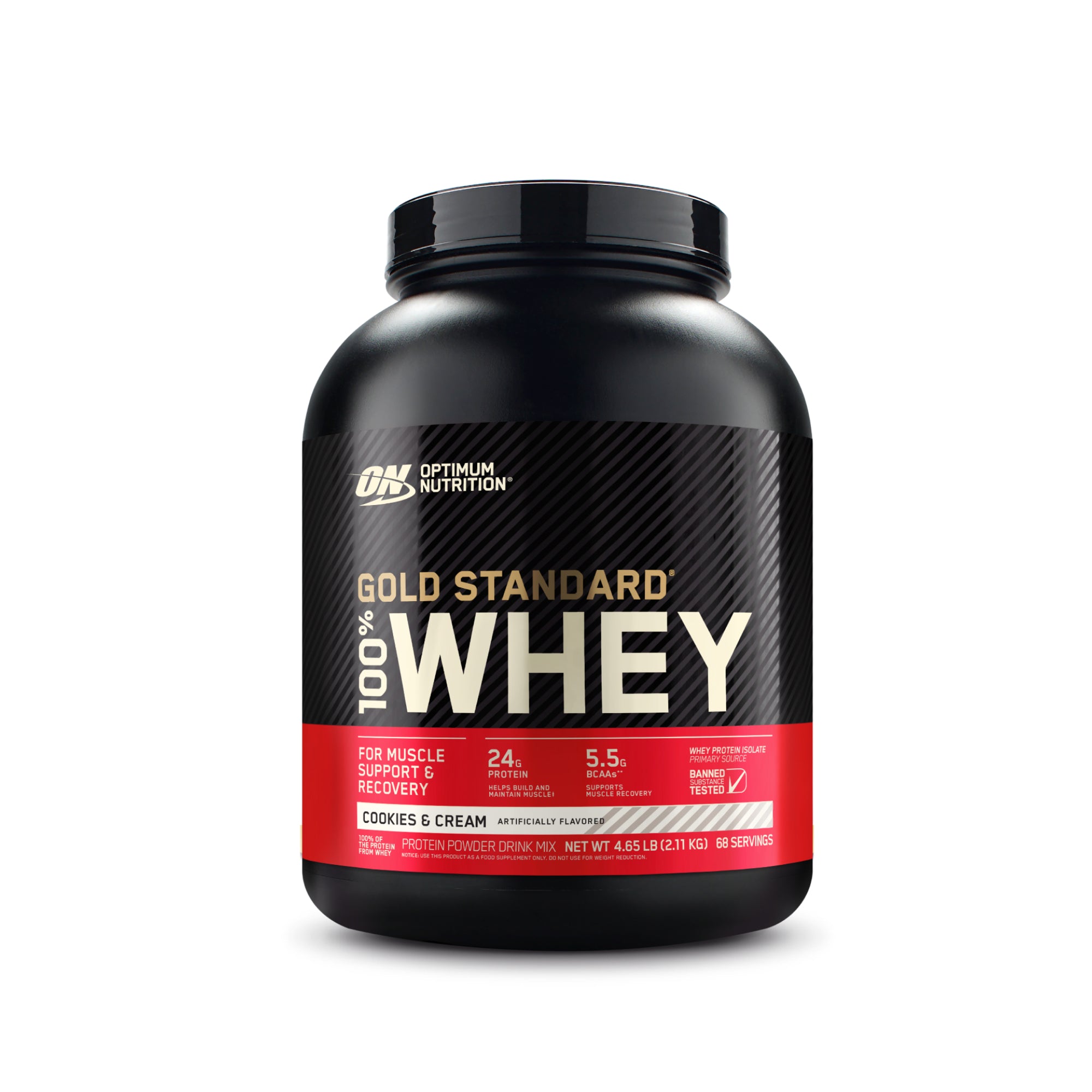 Optimum Nutrition Gold Standard 100% Whey Protein Cookies and Cream