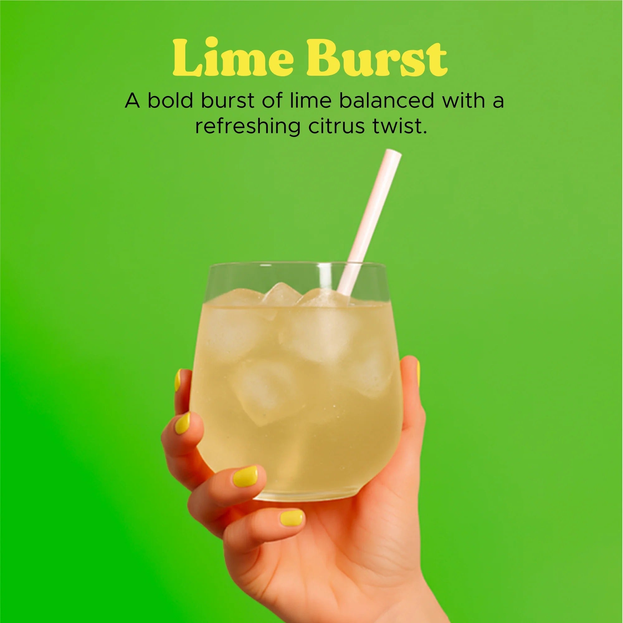 Oneshot Hydrate - مشروب الإلكتروليت - Lime Burst (14 ساشيه)