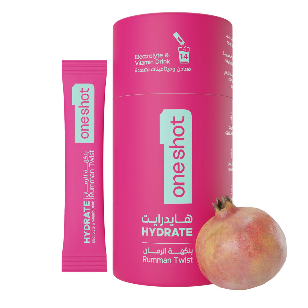 Oneshot Hydrate - مشروب إلكتروليت - رمان تويست (14 عصا)