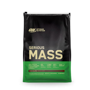 Optimum Nutrition Serious Mass مكمل زيادة الوزن - شوكولاتة - 12 باوند