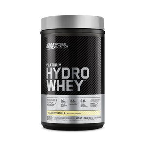 Optimum Nutrition Platinum Hydrowhey – نكهة Velocity Vanilla، 1.76 رطل