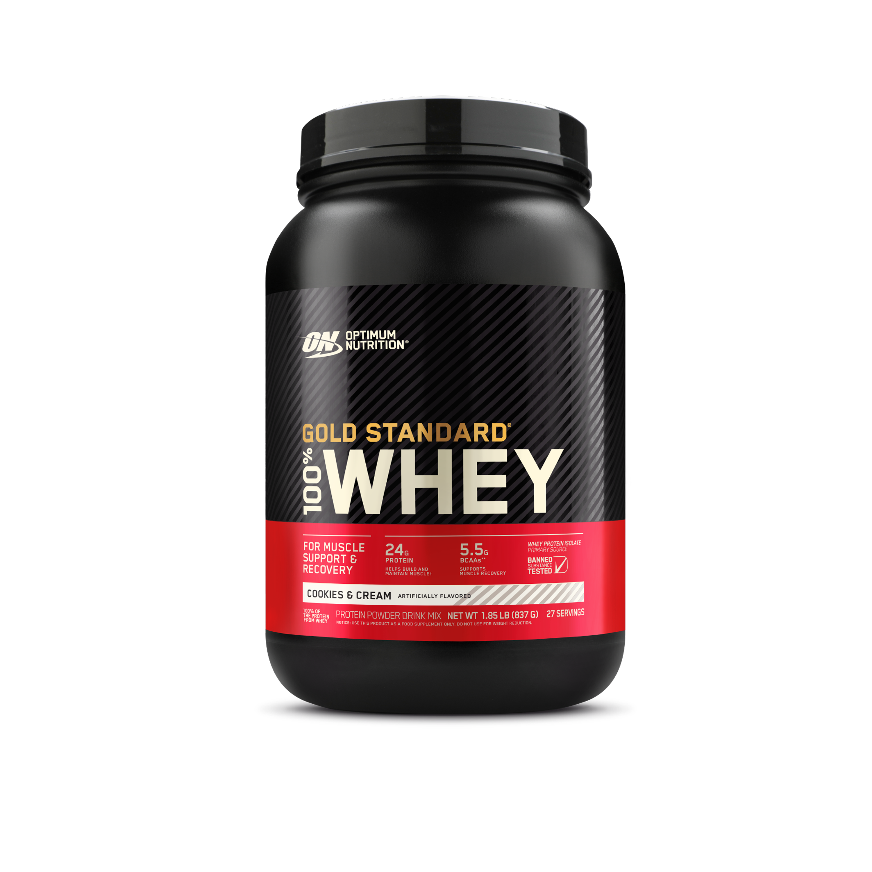 Optimum Nutrition Gold Standard 100% Whey Protein Cookies and Cream