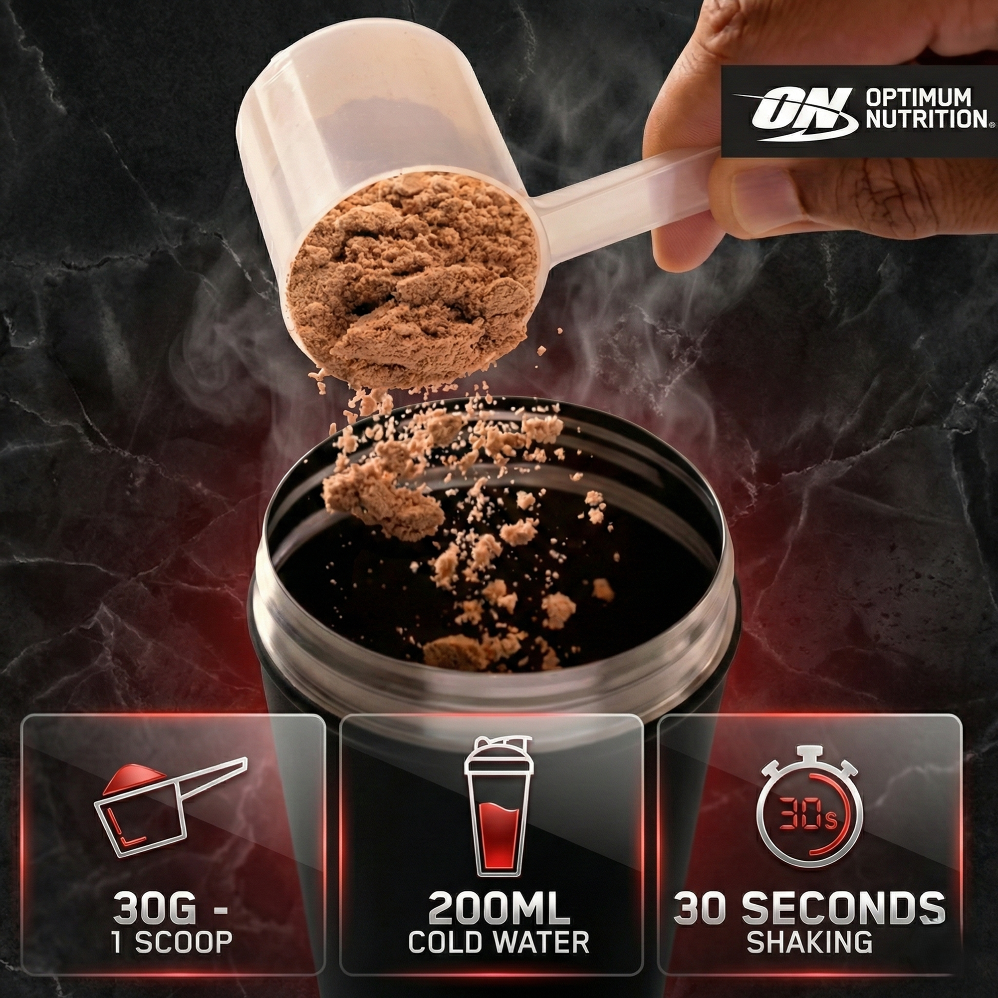 Optimum Nutrition Gold Standard 100% Whey Protein Cookies and Cream