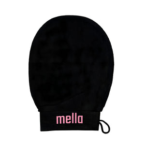 Mella Lufa Gloves LT B 001 Skin Removal Exfoliating Black 