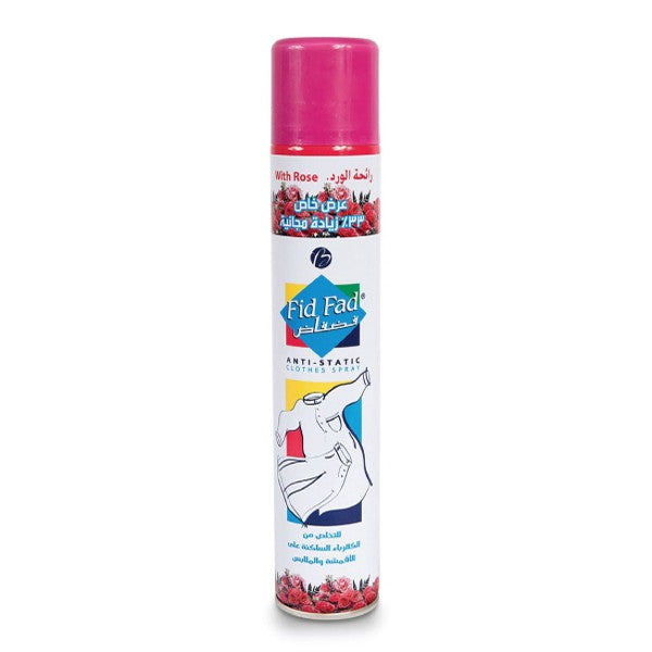 Fd Fad Anti Static Spray 400ml + 33% Free With Rose Scent