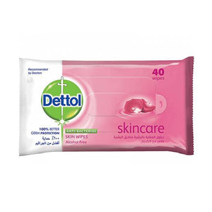 Dettol wet wipes 40pc skin care