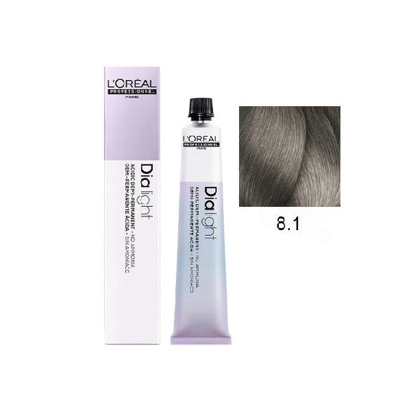 Loreal professionnel hair color 50ml dia light 8.1