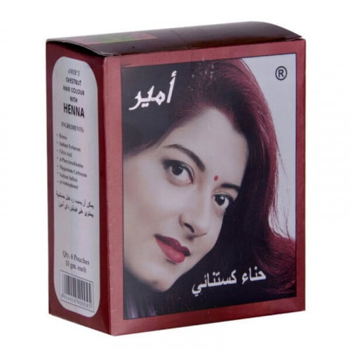 Amir's Women's Hair Dye 10g Chestnut