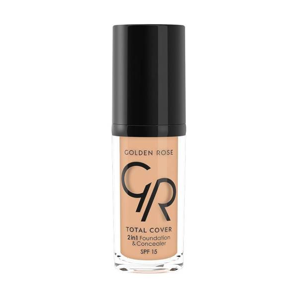 Golden rose foundation and concealer total cover 2 in 1 12