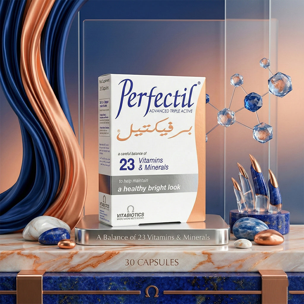 Vitabiotics Perfectil 30 Capsules - Hair, Skin & Nails Beauty Supplement