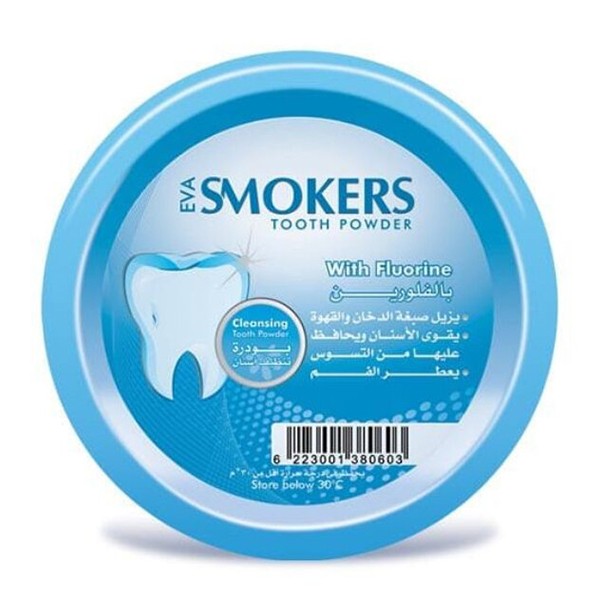 Eva teeth powder 40g smokers with fluorin