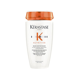 Kerastase hair shampoo 250ml nutritive bain satin hydrating for dry hair