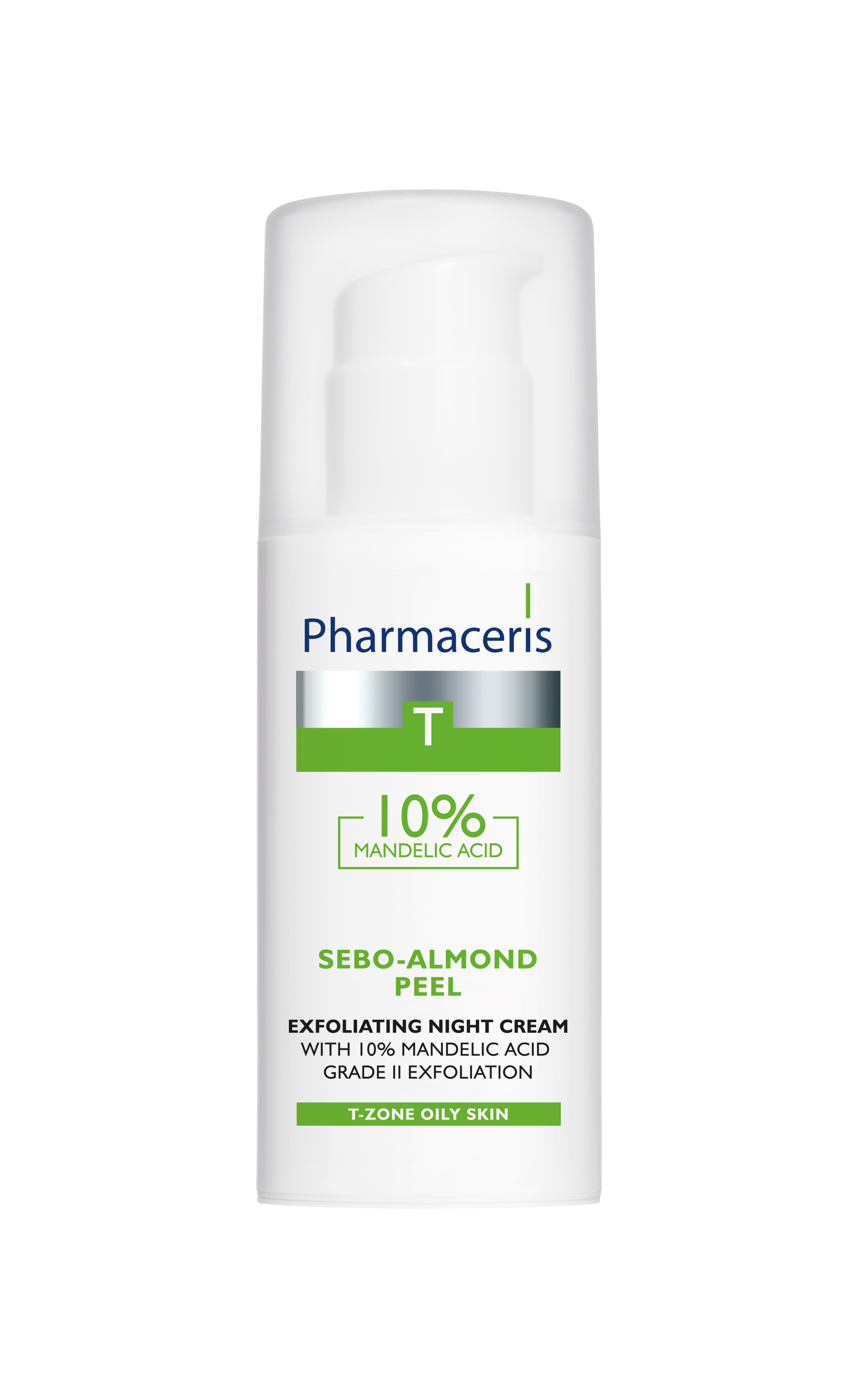 Pharmaceris T-Zone Sebo-Almond Peel 10% Night Cream50ML
