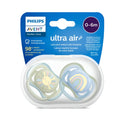 Philips-Avent-Baby-Pacifier-Ultra-Air-2pc-SCF085/58-Blue-&-Green-0-6-Months-