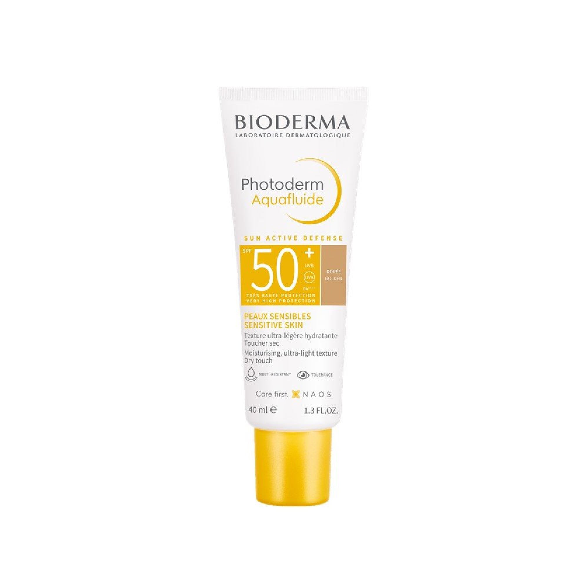 Bioderma Photoderm Aqua Fluid Golden Tinted Sunscreen SPF 50+ - 40ml