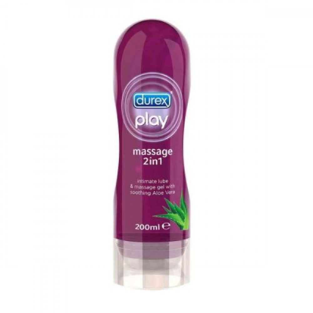 Durex Lubricant Gel 200ml Play Massage 2 in 1 Aloe Vera v2