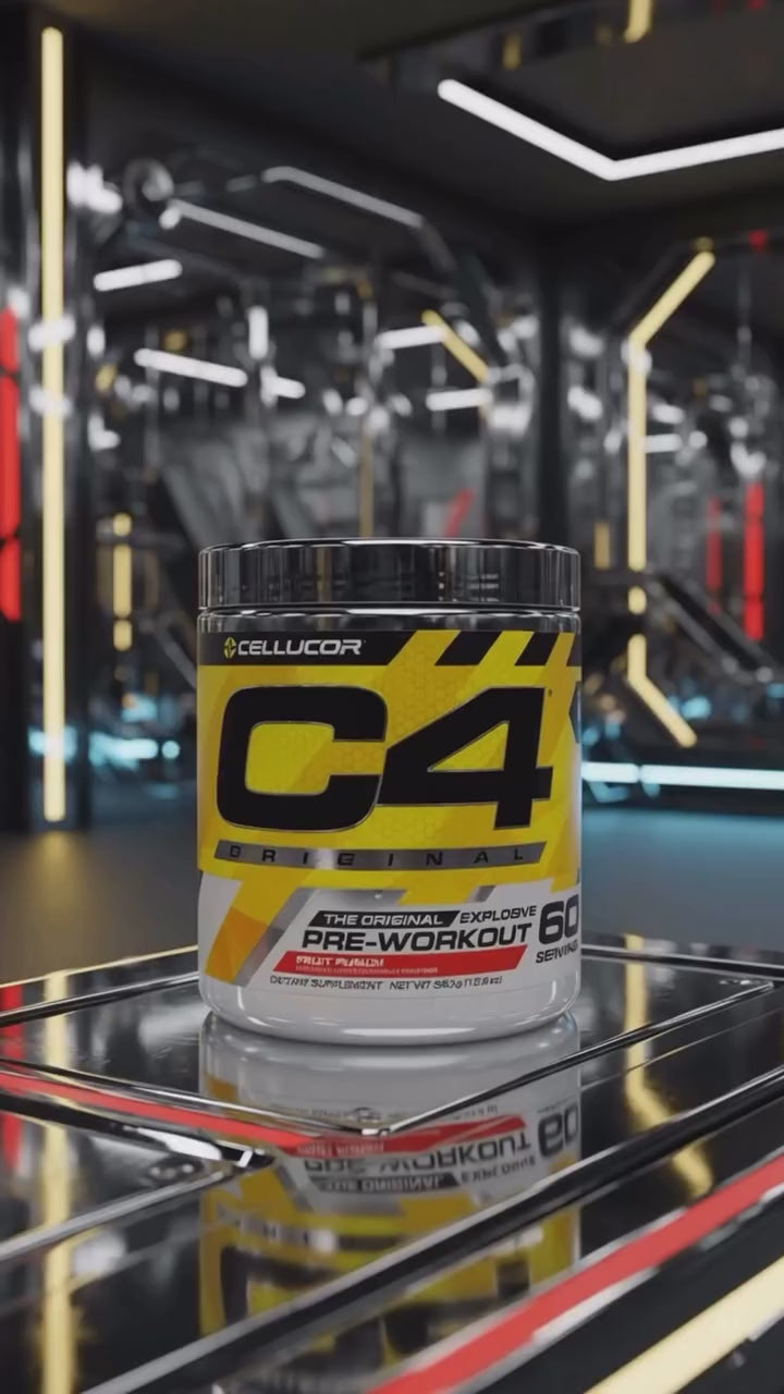 Cellucor C4 Original Pre-Workout Powder - Explosive Energy - Watermelon - 30 Servings 195g (6.9oz)
