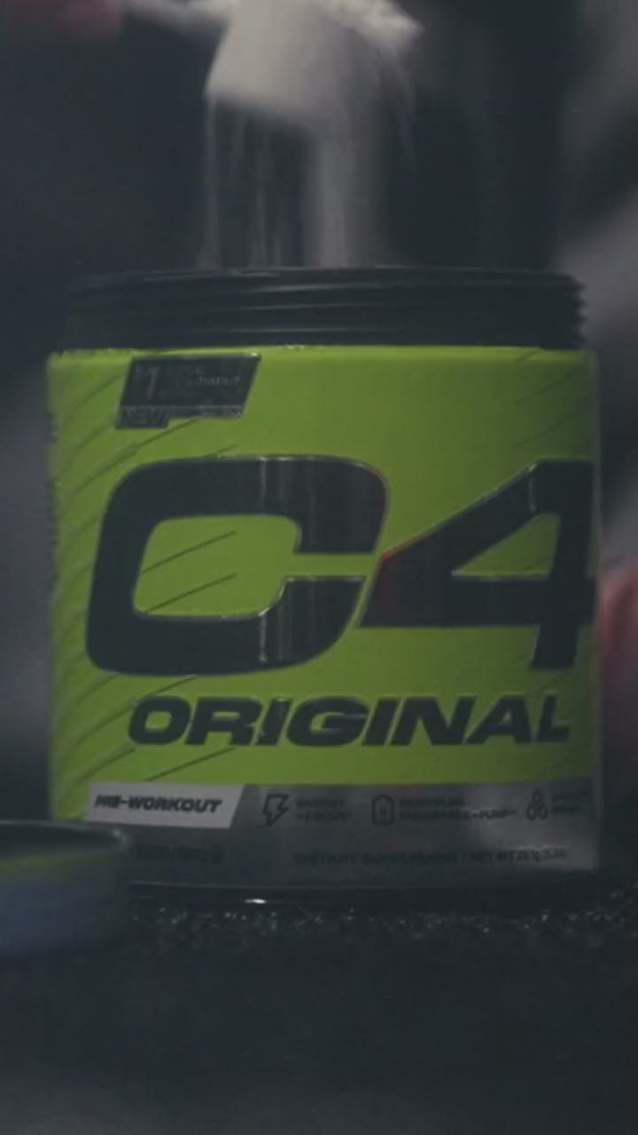 Cellucor C4 Original Pre-Workout 30 Servings - Icy Blue Raspberry 282g (9.9oz)