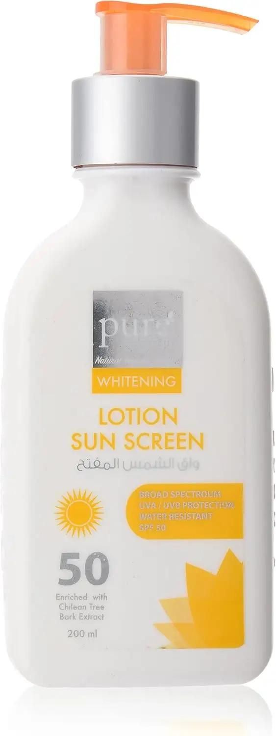 Purebeauty Whitening Sunscreen Lotion SPF50 200ml