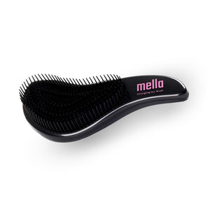 Mella Hair Brush Black Detangling