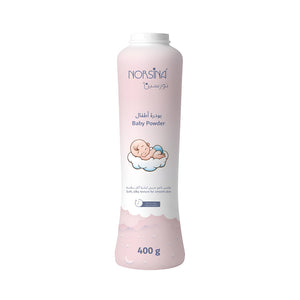 Norsina Baby Body Powder 400g Pink