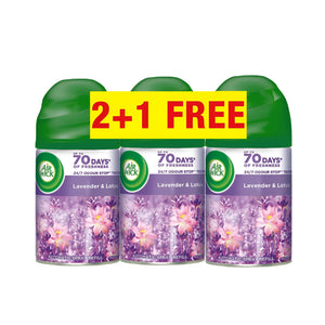 Air-Wick Air Freshener Lavender Scent 3 x 250ml