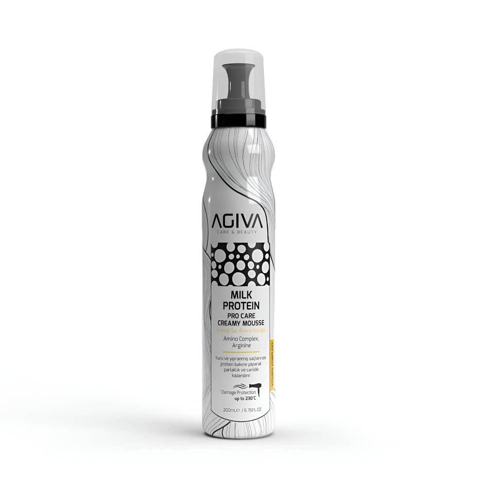 Agiva Hair Foam 200ml With Milk Protein