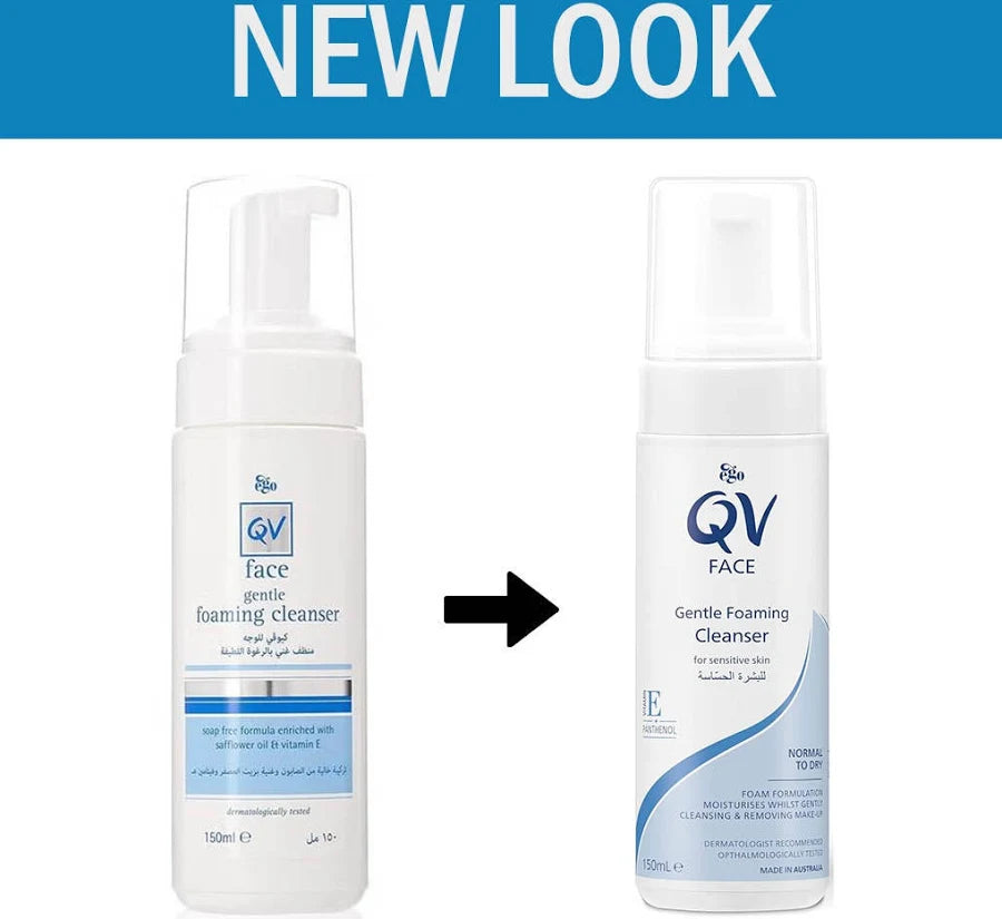 QV Gentle Foaming Cleanser – Hydrating Face Wash for Sensitive Skin