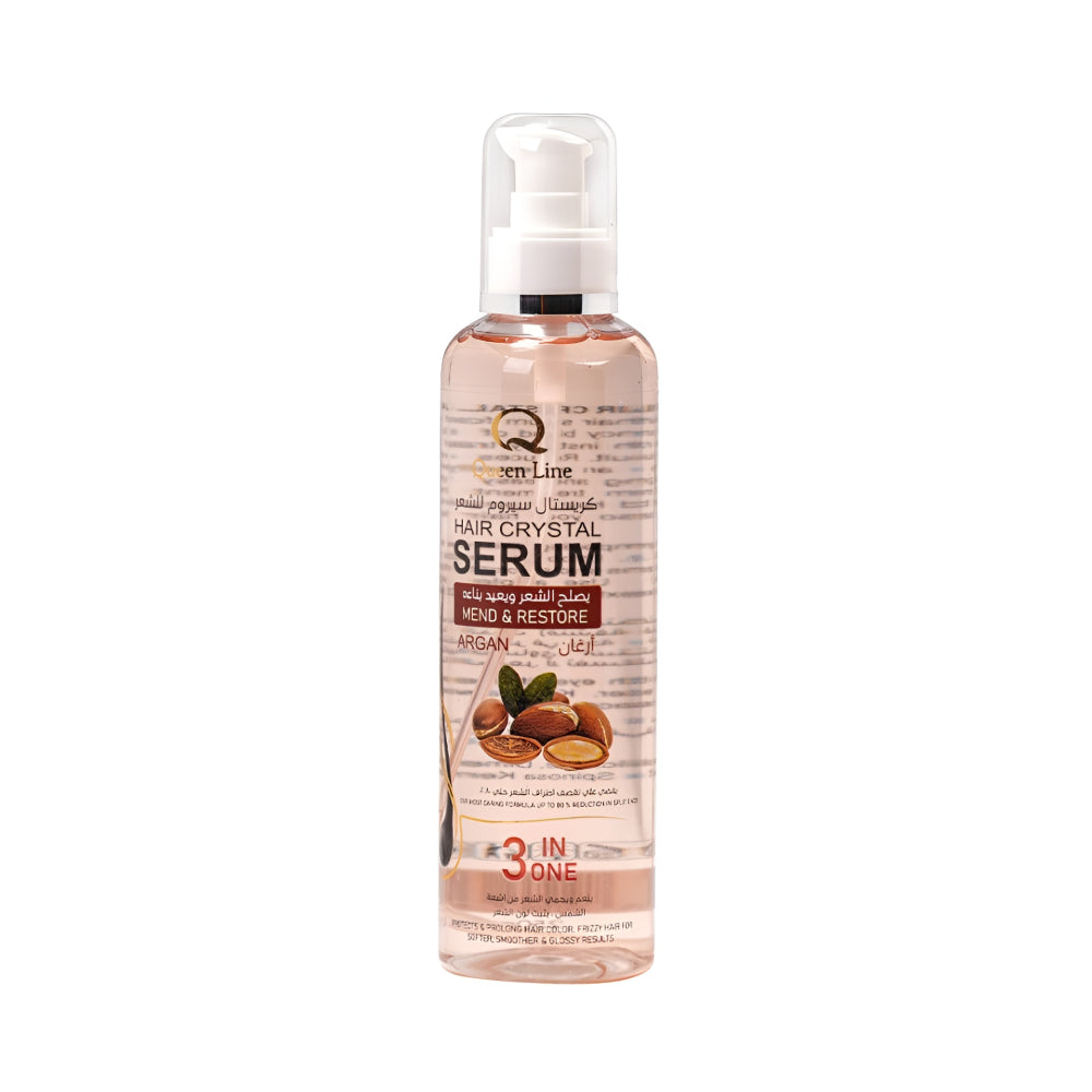 Queen Line Hair Serum 250ml Crystal With Argan Oil