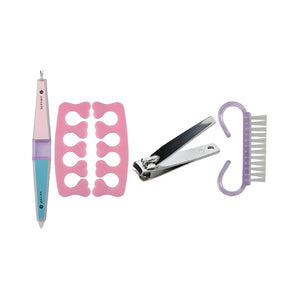 Global star pedicure set 6pc nc 741