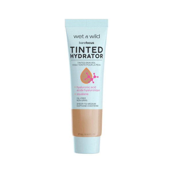 Wet n Wild Foundation 27ml Barefocus Tinted Skin Perfector Medium Tan