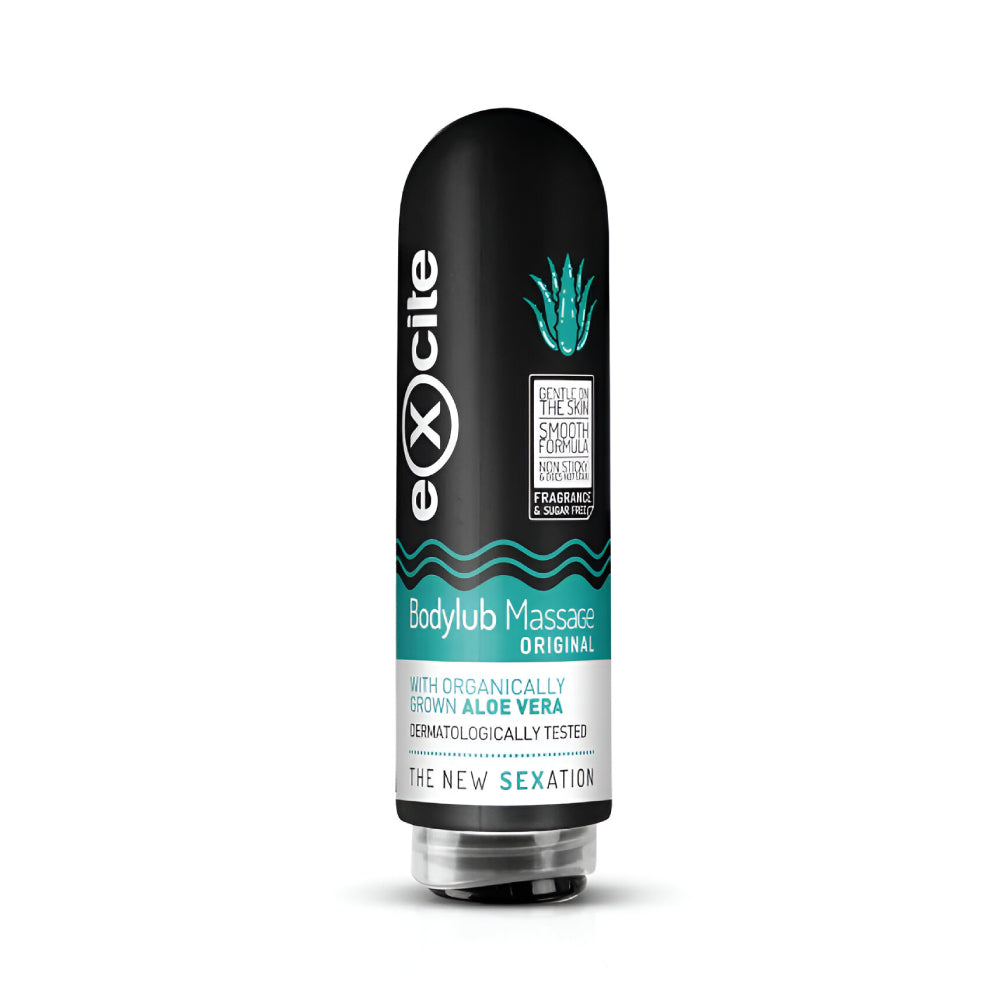 Excite Massage Gel 200ml Body Lub and Lubricant Original Aloe vera