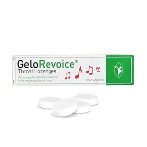 Gelo Revoice Throat Lozenges 20pc Cherry Mint