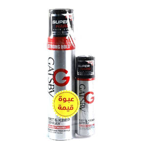 Gatsby hair spray  super hard 250ml+66ml