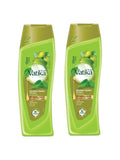 Vatika shampoo 2 pcs nourish & protect for normal hair olive & henna 350ml