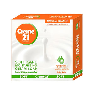 Creme 21 Cream Bar Soap 125g Soft Care Moisturizer