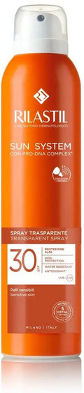 RILASTIL SUN SYSTEM TRANSPARENT SPRAY SENSETIVE SKIN 200ml