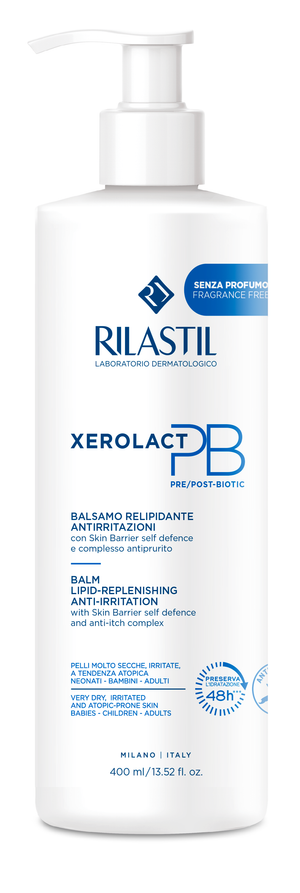 RILASTIL XEROLACT PB BALM LIPID REPLENISHING ANTI IRRITATION 400ml