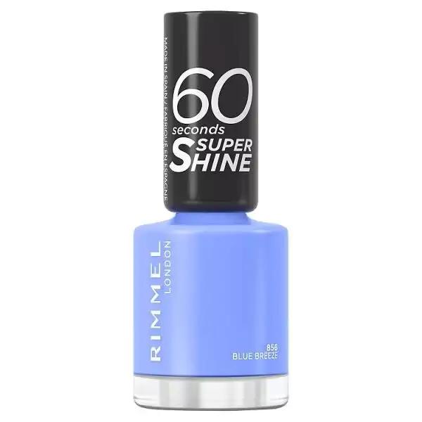 RIMMEL 60 SECONDS NAIL POLISH - 856 BLUE BREEZE