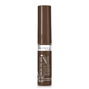 RIMMEL Rimmel Eyebrow Gel Brow This Way 002 Medium Brown With Argan Oil
