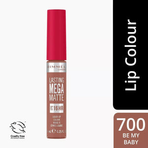 RIMMEL LASTING MEGA MATTE LIQUID LIPSTICK - 700 BE MY BABY