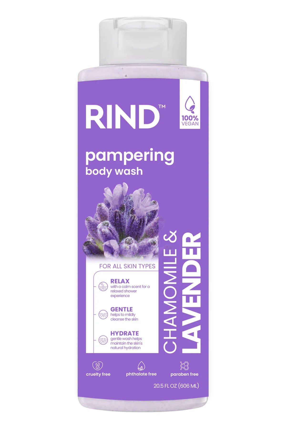 RIND Body Wash – Gentle Everyday Cleanser for Baby Care and Sensitive Skin