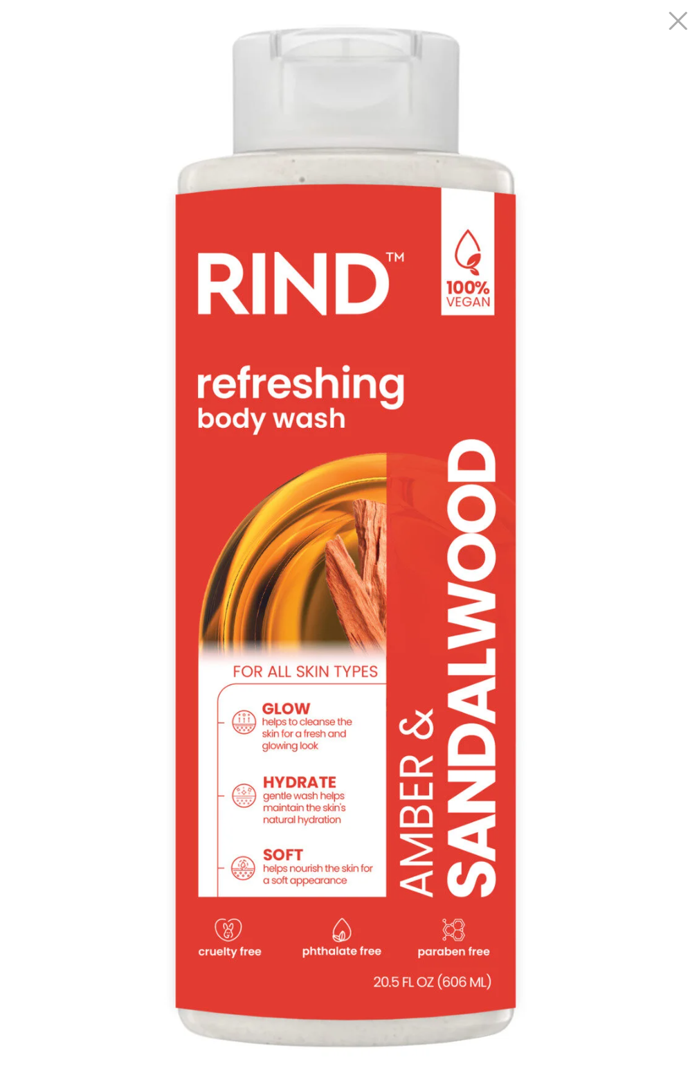 RIND Body Wash – Gentle Everyday Cleanser for Baby Care and Sensitive Skin