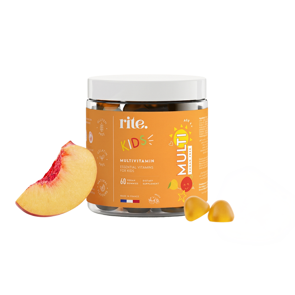 Rite Kids Multivitamin Vegan Gummies 60 Count 150g
