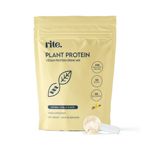 Rite Plant Protein Powder Vanilla Flavor 450g