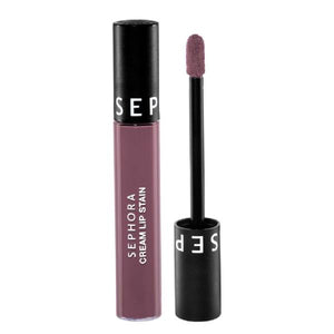 Sephora liquid lipstick lip satin cream 13 dalia mubarak marvelous mauve