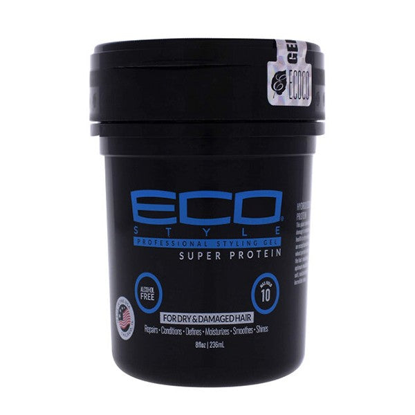 Eco Style Hair Gel 236ml Super Protein