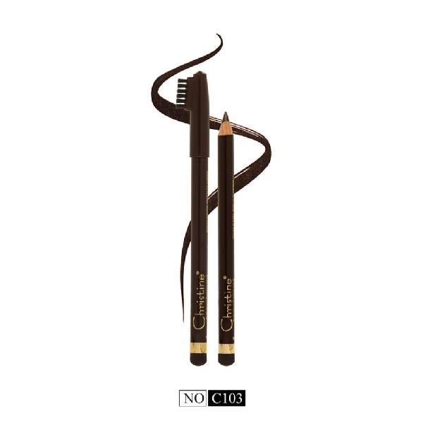 Christine eyebrow liner c103 dark brown waterproof