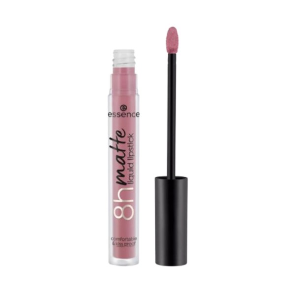 Essence liquid lipstick 8h matte 06 cool mauve