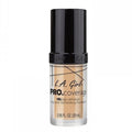 L.a. girl foundation pro coverage hd glm645 liquid with highlighter nude beige